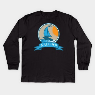 Sailing Kids Long Sleeve T-Shirt